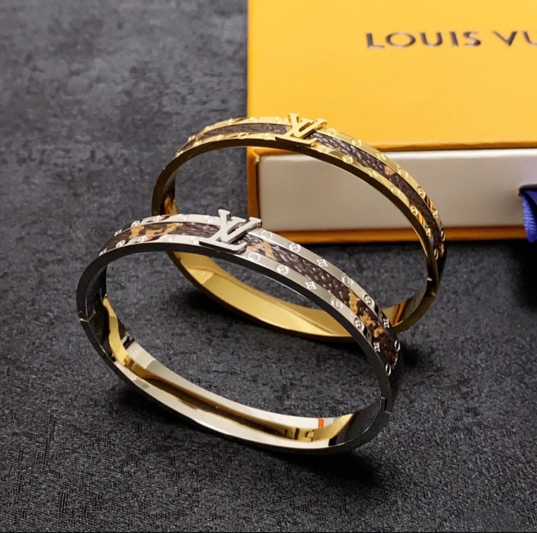LV inspired Bangle