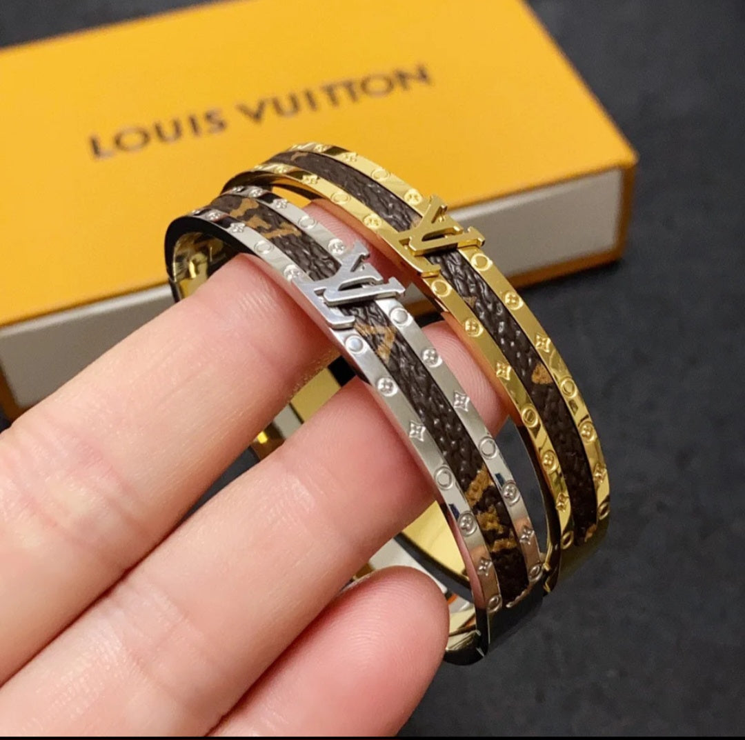 LV inspired Bangle
