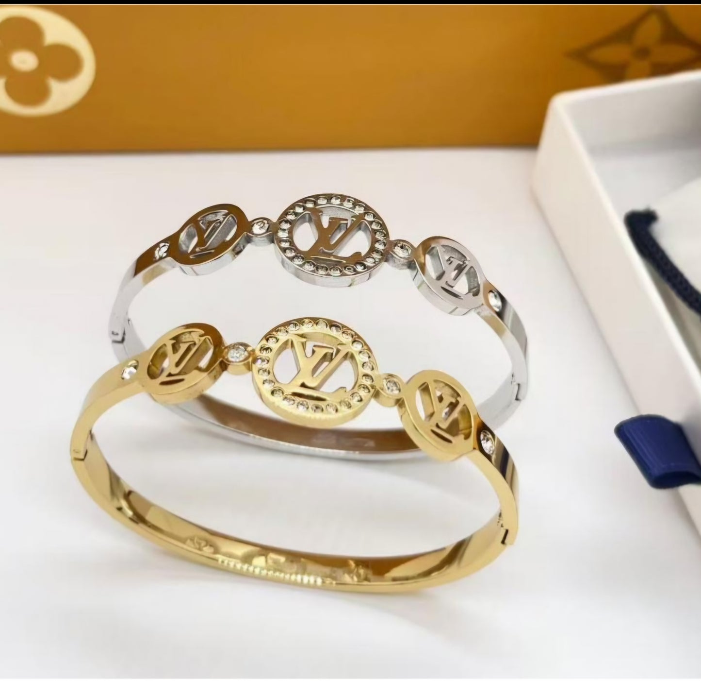 LV Designer Inspired Bangles