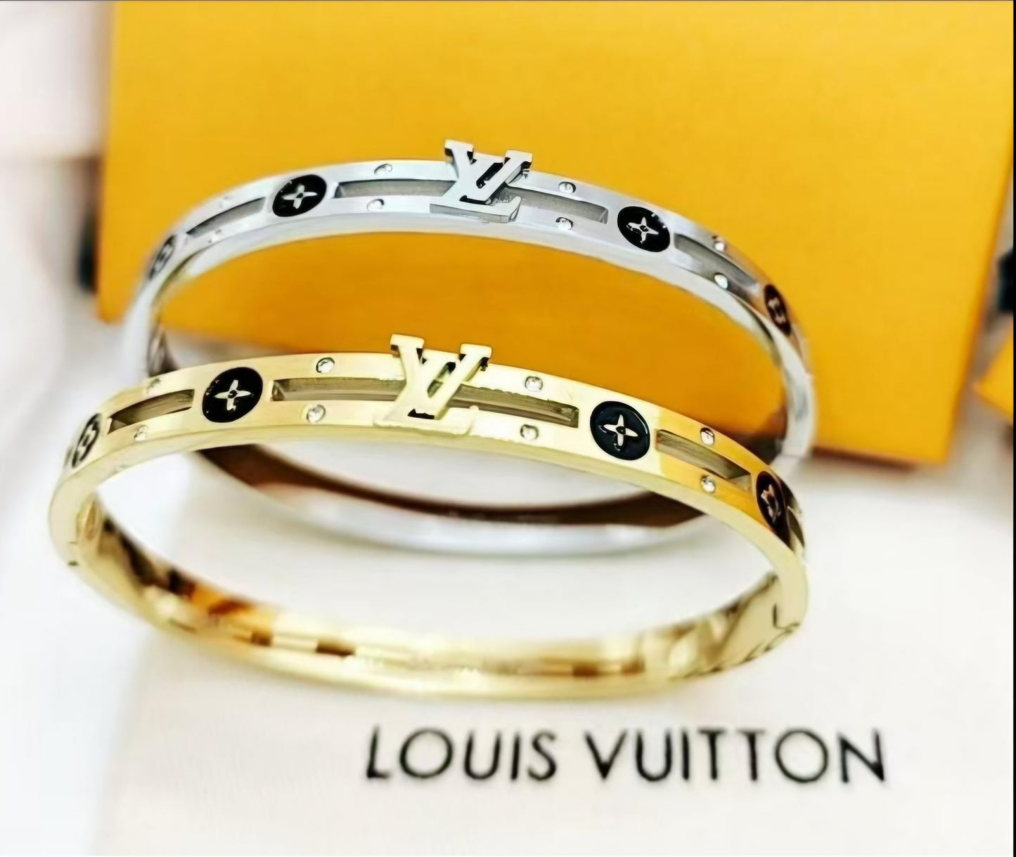 LV Designer Inspired Bracelet