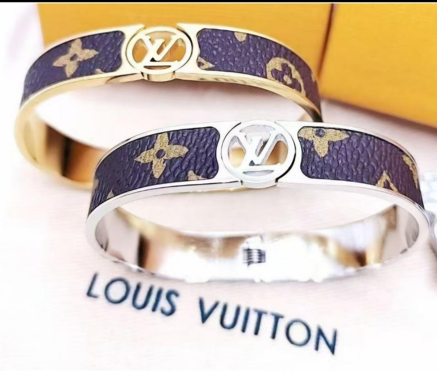 LV Designer Inspired Bangles