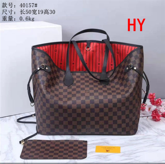LV inspired Oversize Forever Totebag