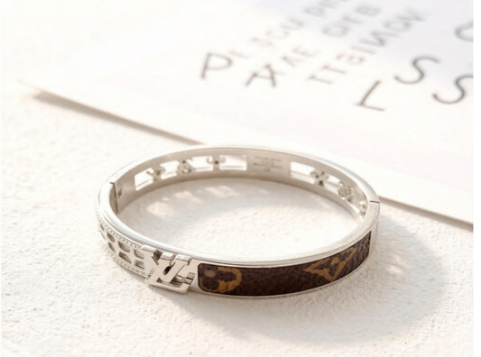 LV inspired  Bangle