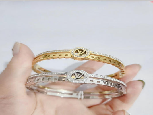 LV inspired Bangle