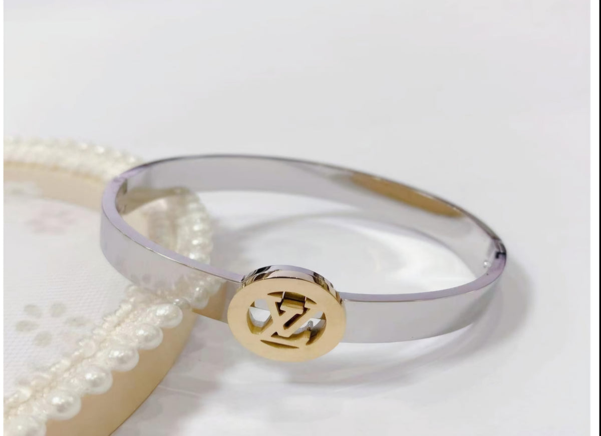 LV Designer Inspired Bangle
