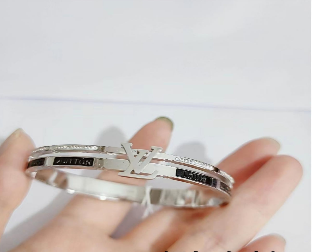 LV inspired Bangle