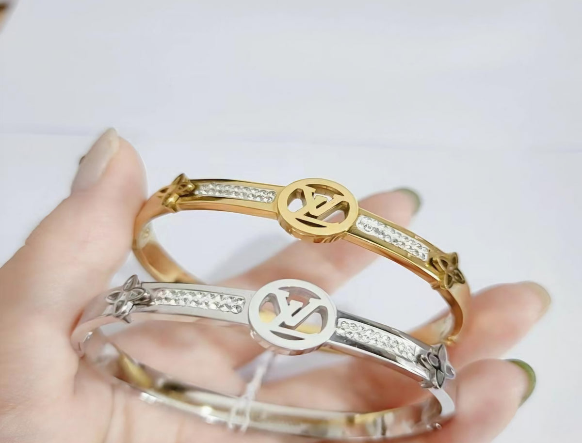 LV inspired Bangle