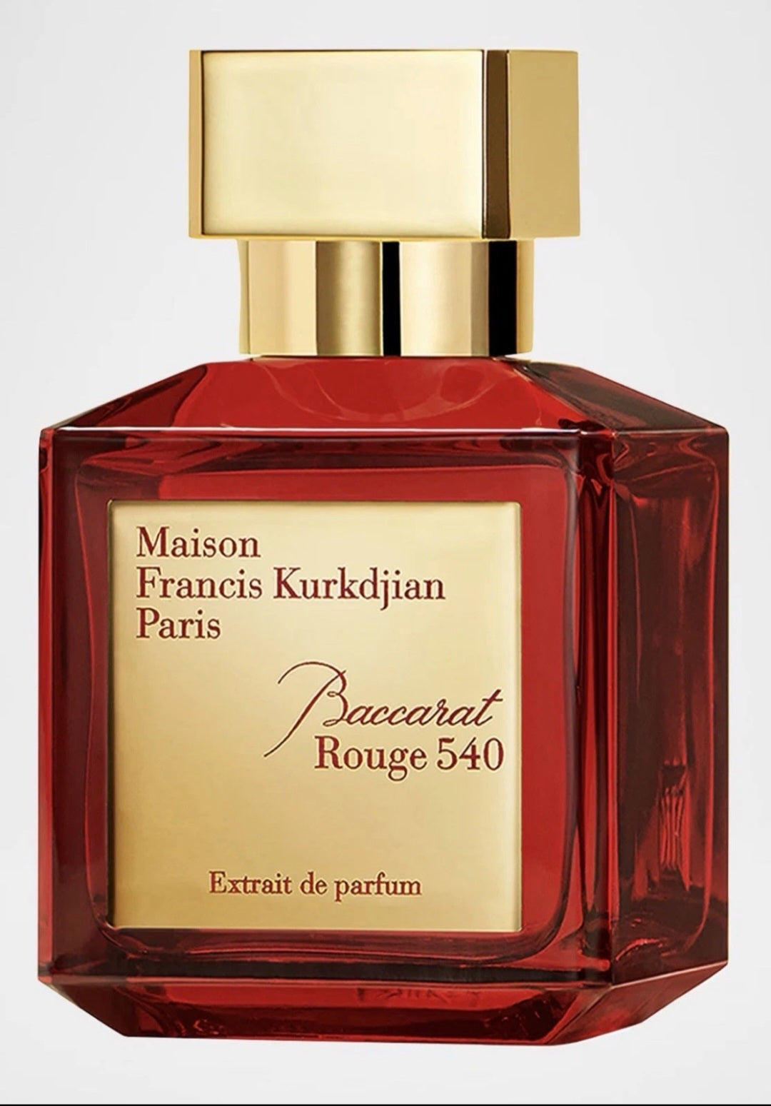 Baccarat Rouge 540 inspired