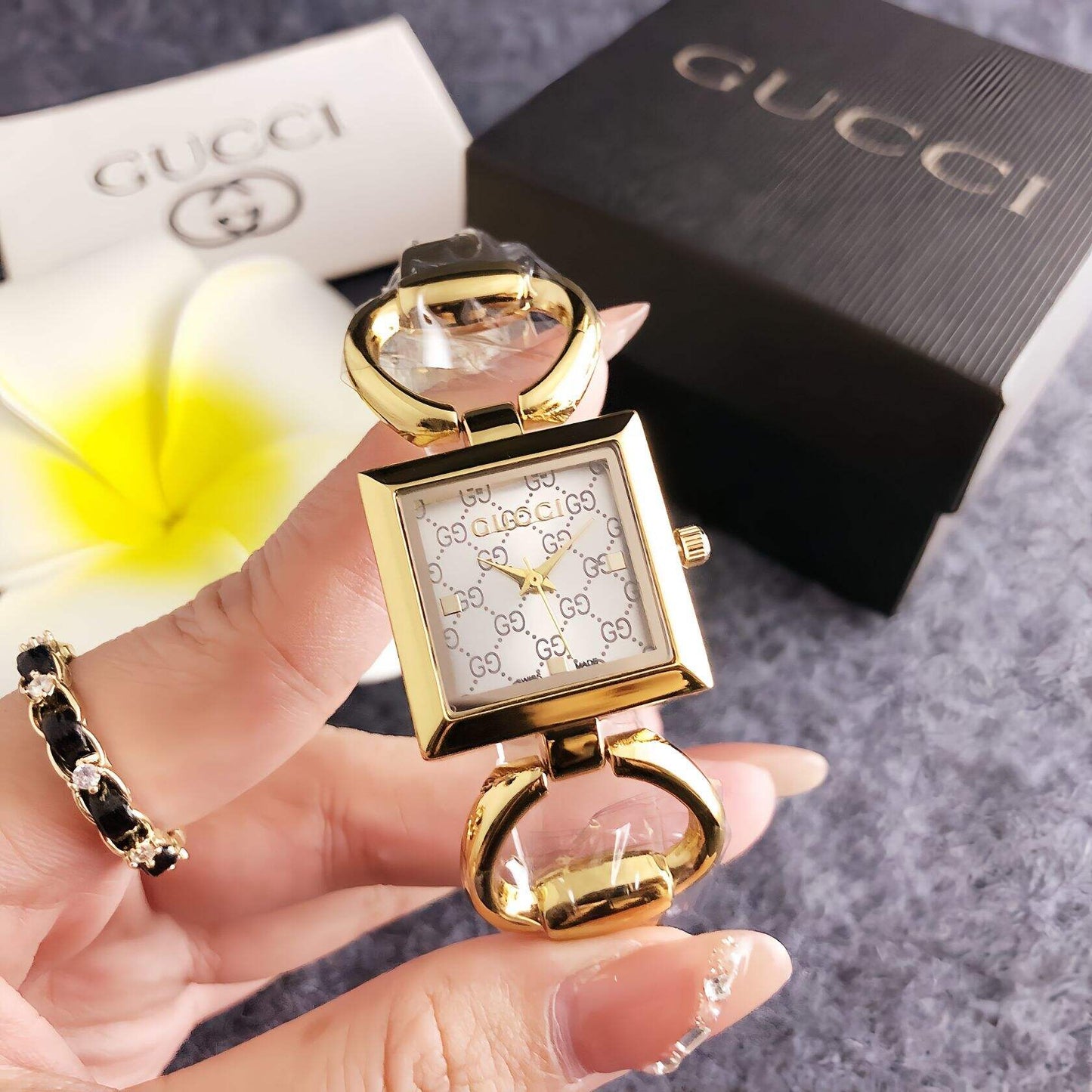 Gucci inspired Square Watches