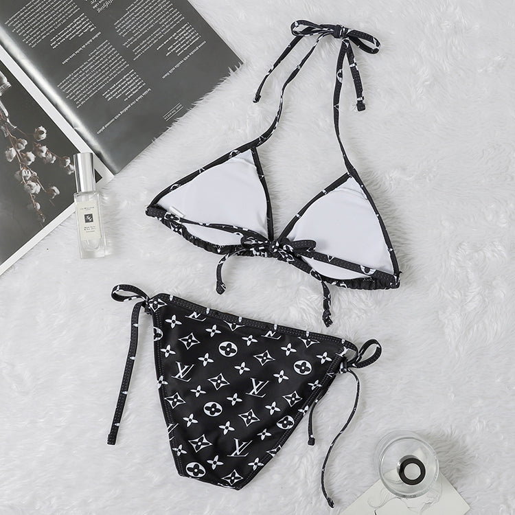 LV inspired Bikini Set