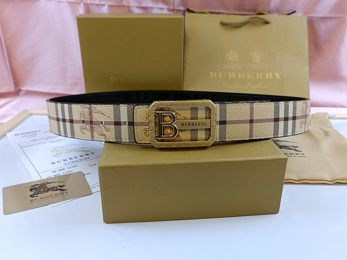 Burberry inspired Belt