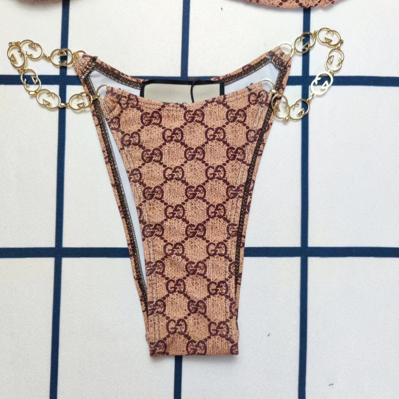 Gucci inspired 2pc bikini set