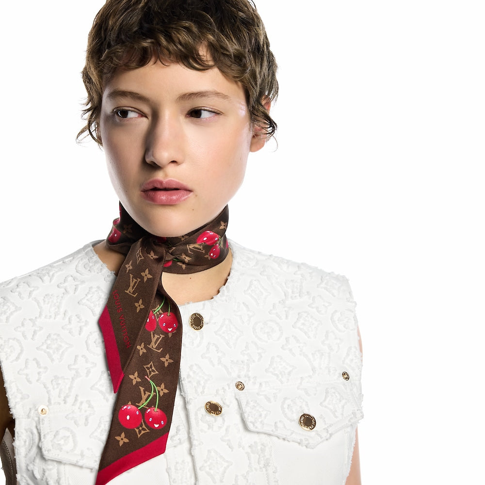 LV x TM Inspire Monogram Cerise Bandeau