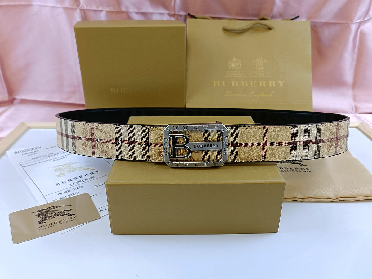 Burberry inspired Belt
