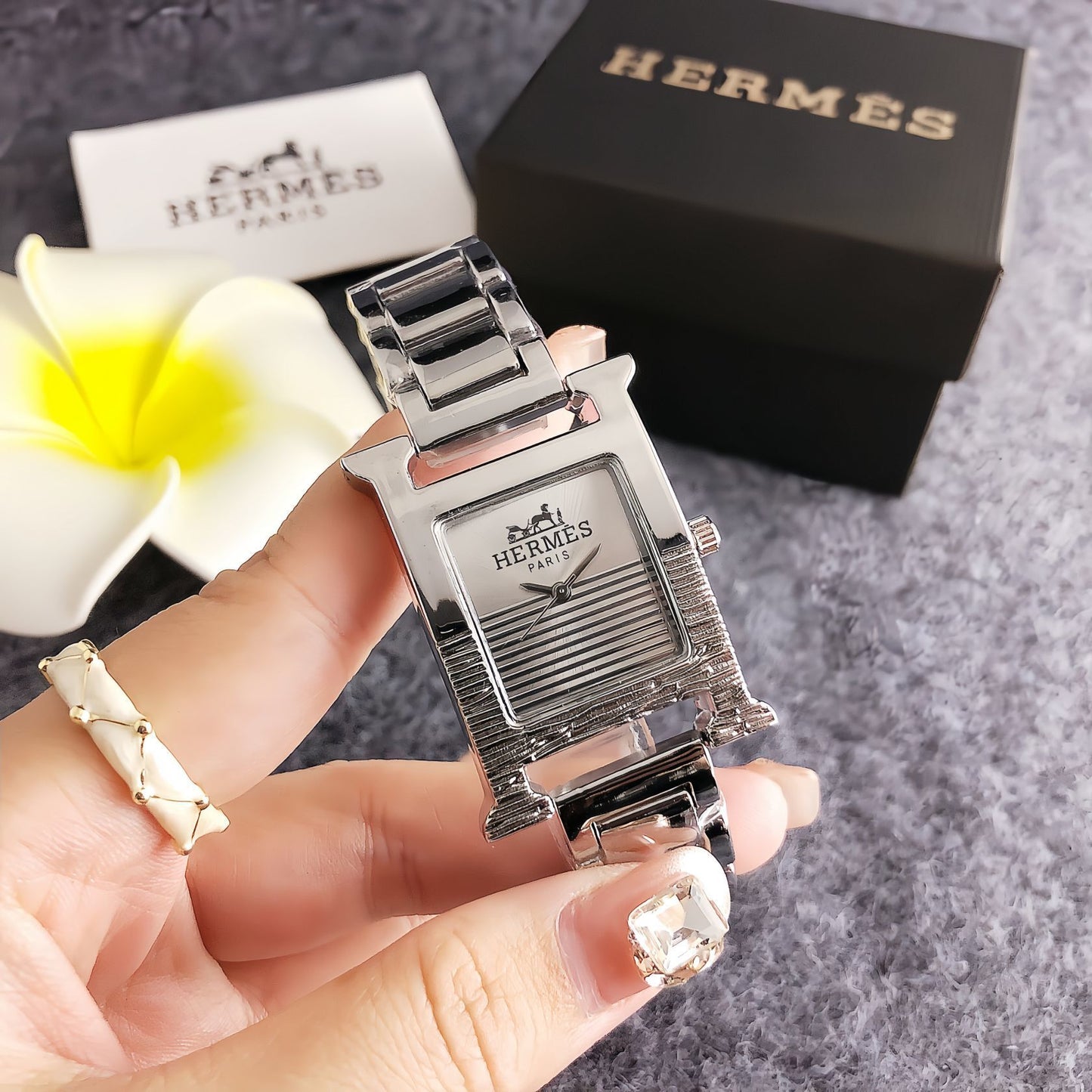 Hermès Inspired stainless steel watches