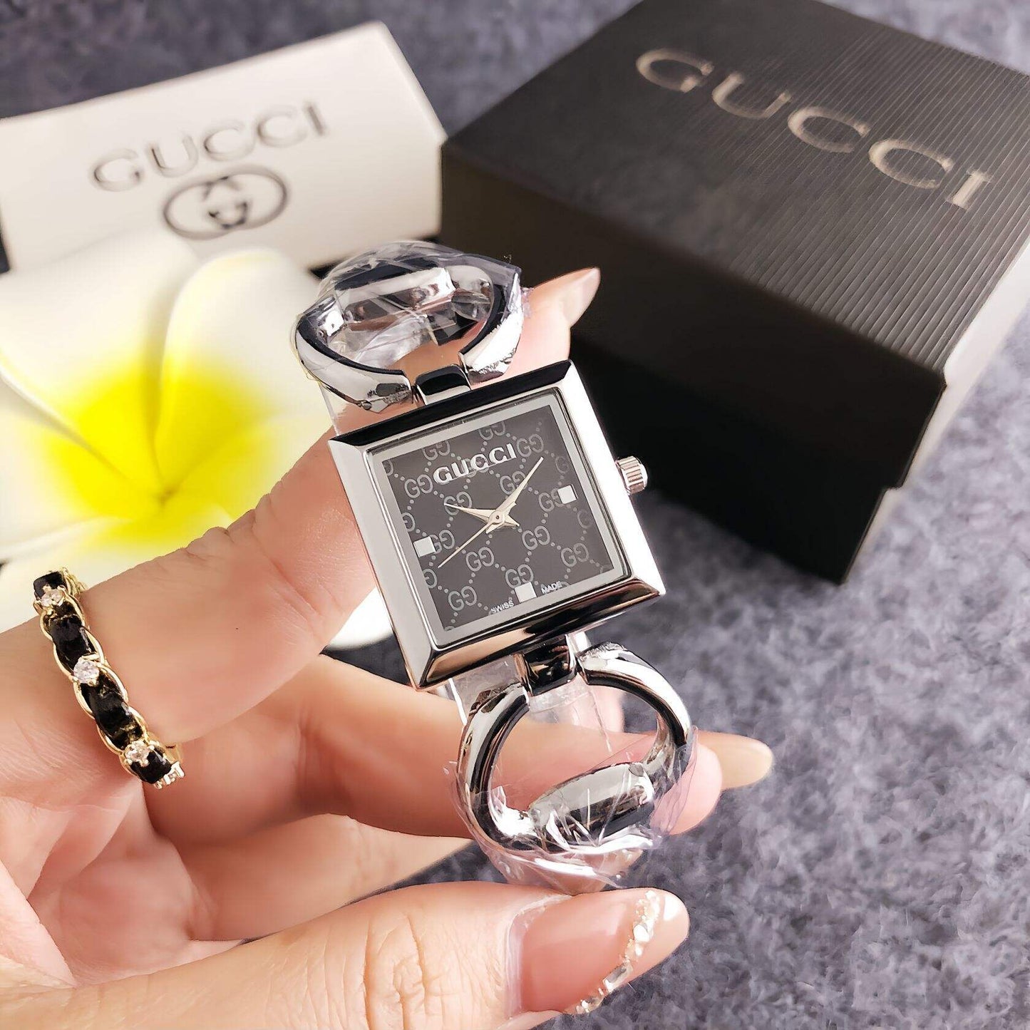 Gucci inspired Square Watches