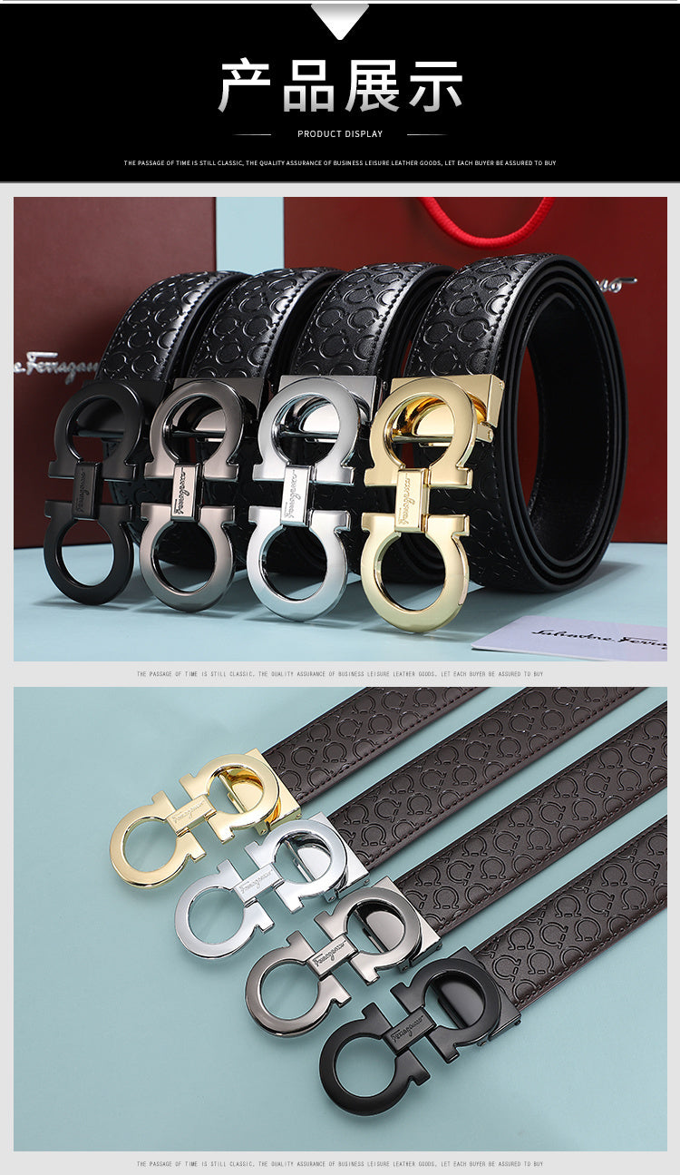Designer Inspired Salvatore Ferragamo belt