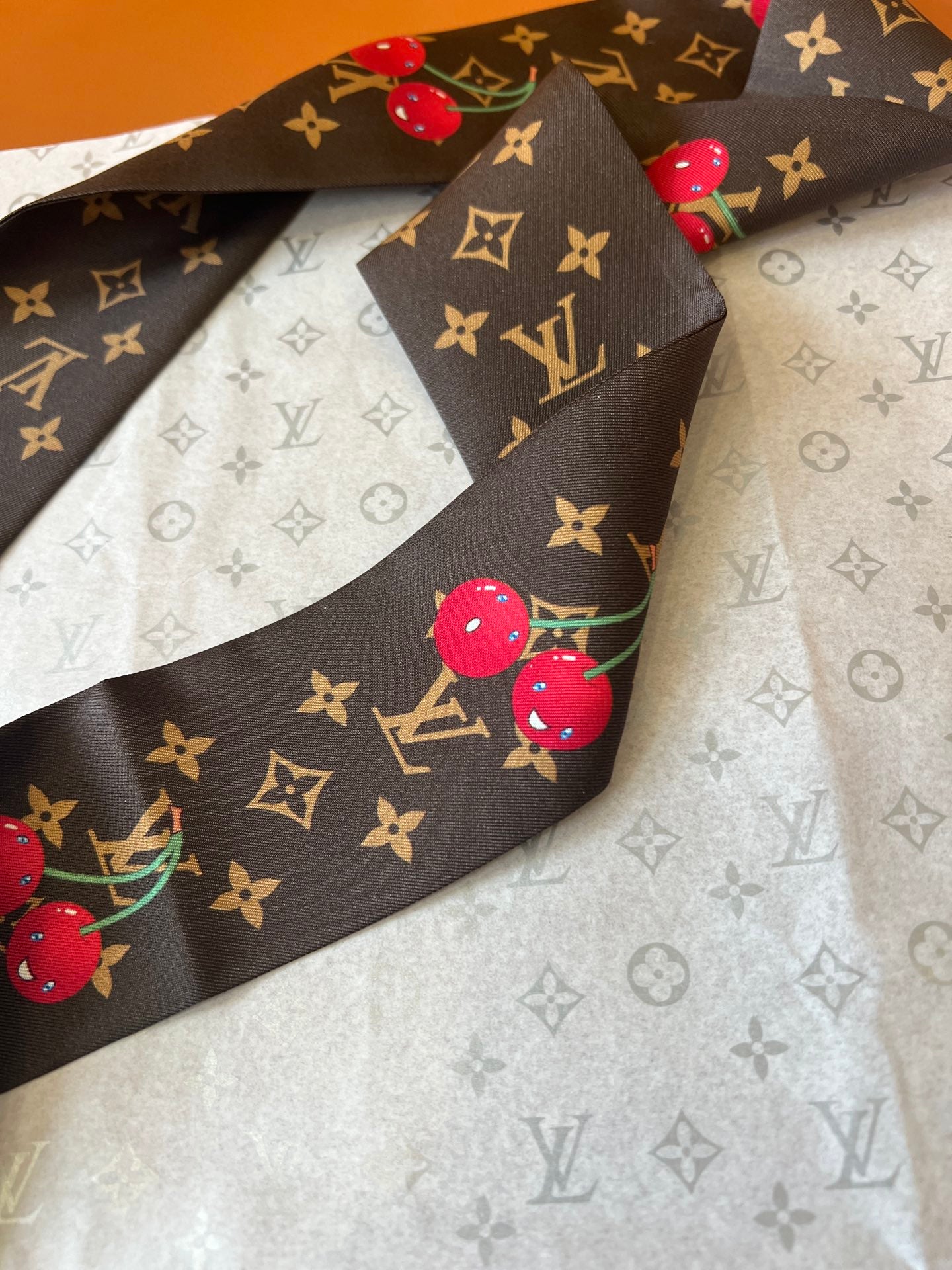 LV x TM Inspire Monogram Cerise Bandeau