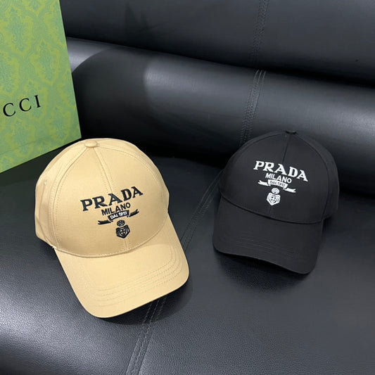 Prada inspired baseball cap