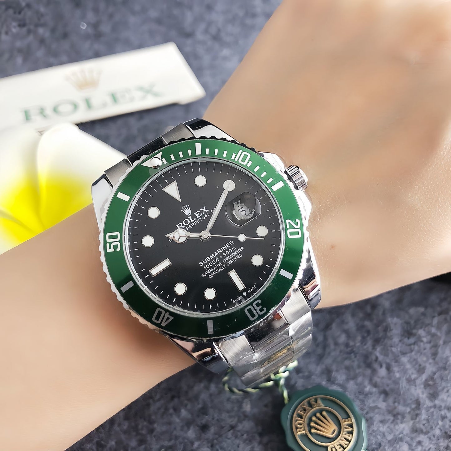 Rolex in water proof watch
