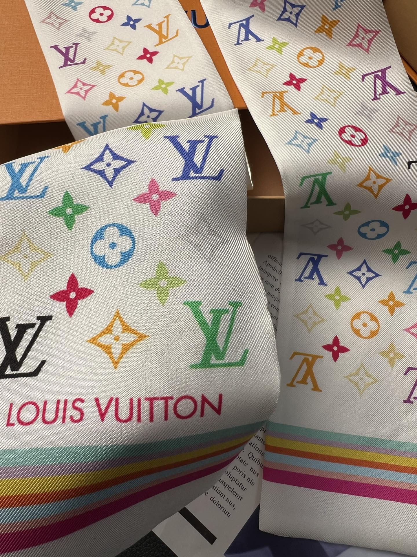 LV x TM inspired Monogram Multicolor BB Bandeau