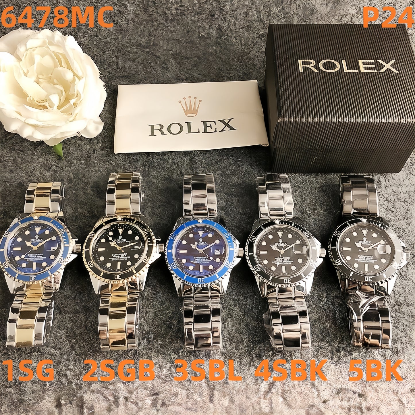 Rolex inspired Watches