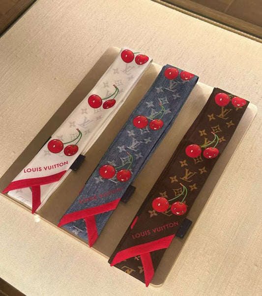 LV x TM Inspire Monogram Cerise Bandeau