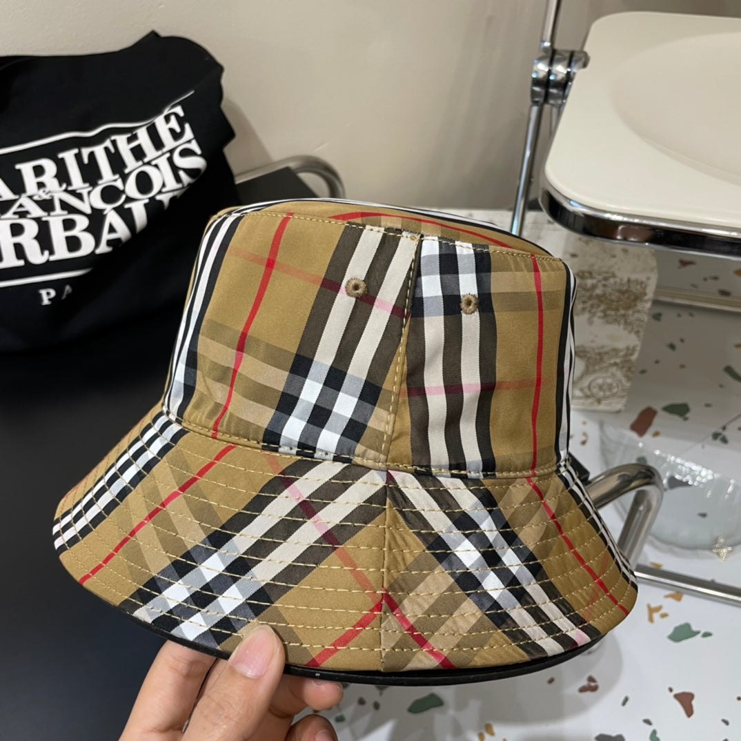 Burberry inspired plaid Bucket