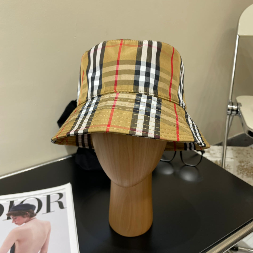 Burberry inspired plaid Bucket