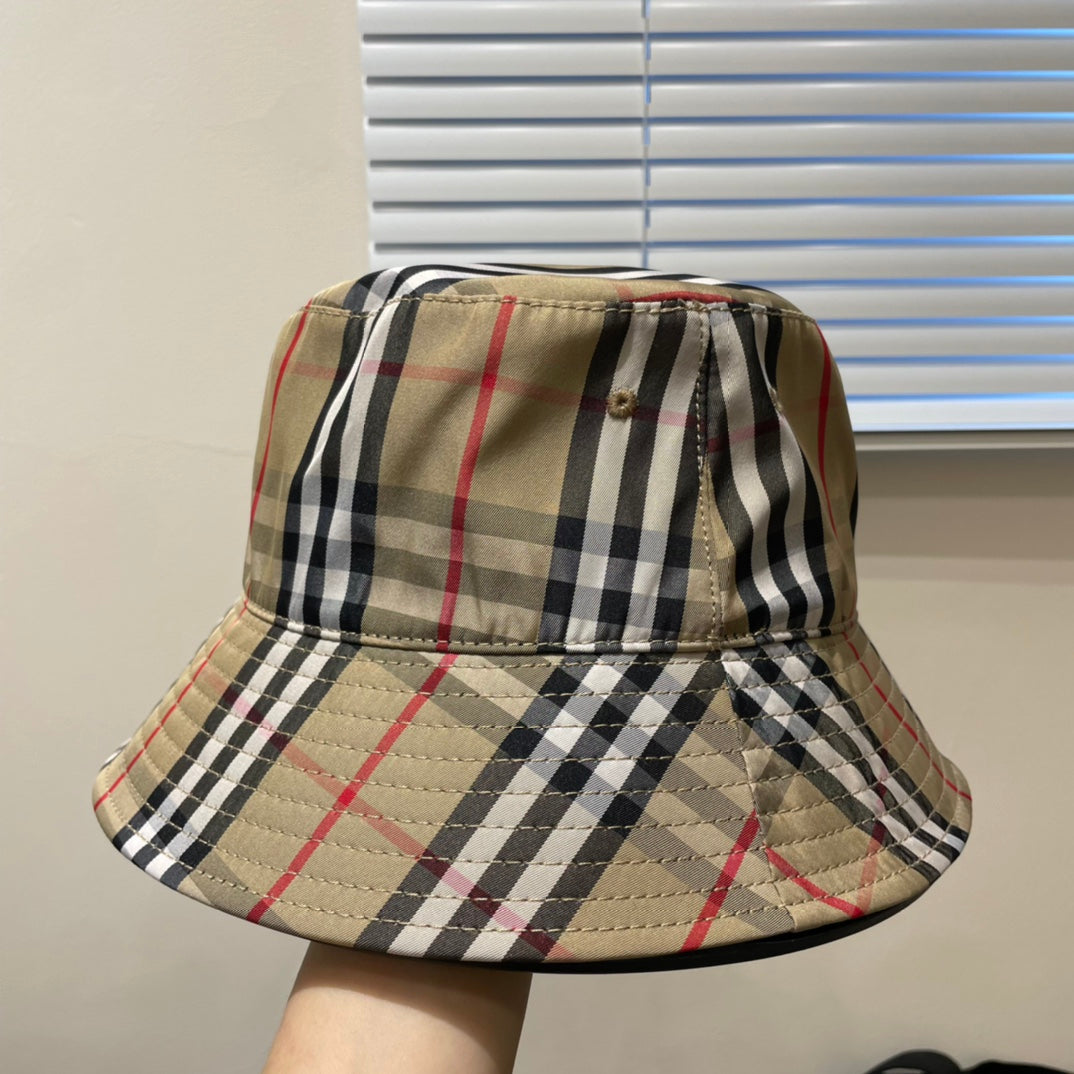 Burberry inspired plaid Bucket