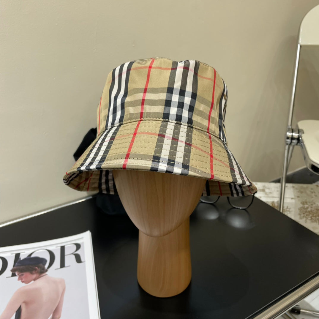 Burberry inspired plaid Bucket