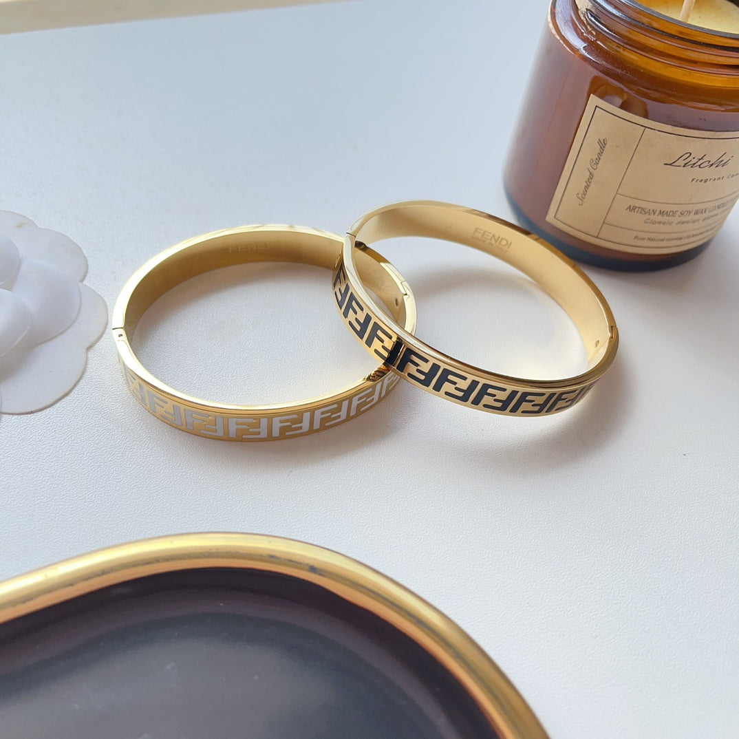 Fendi inspired bangle