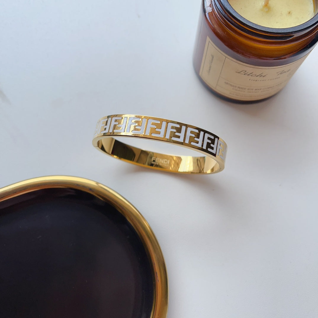 Fendi inspired bangle
