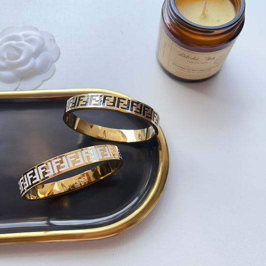 Fendi inspired bangle