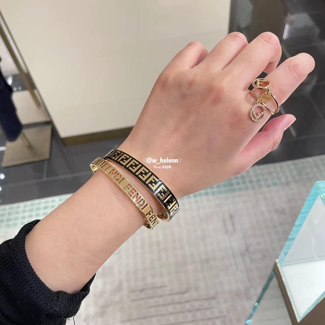 Fendi inspired bangle