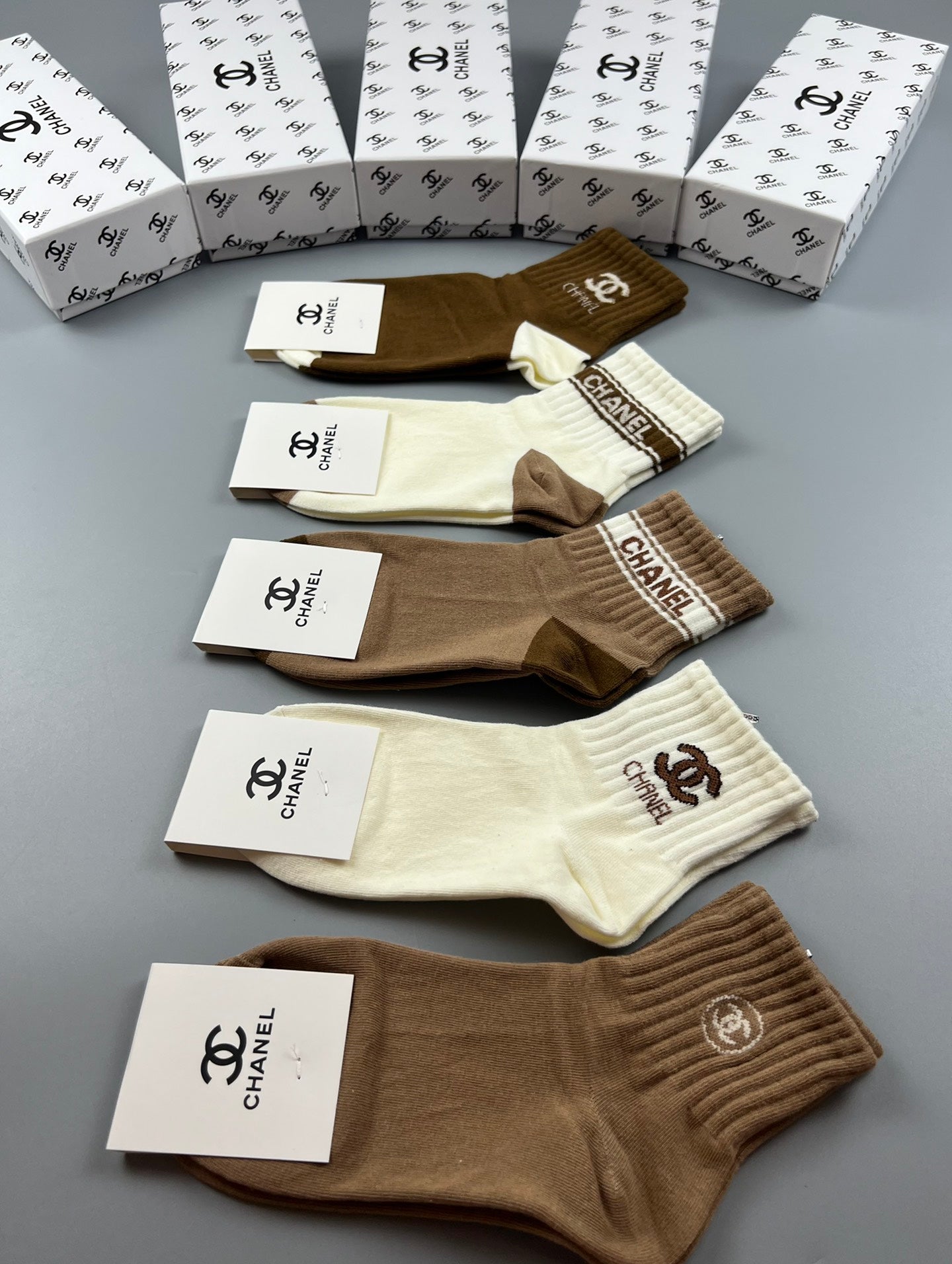 Chanel inspired Socks