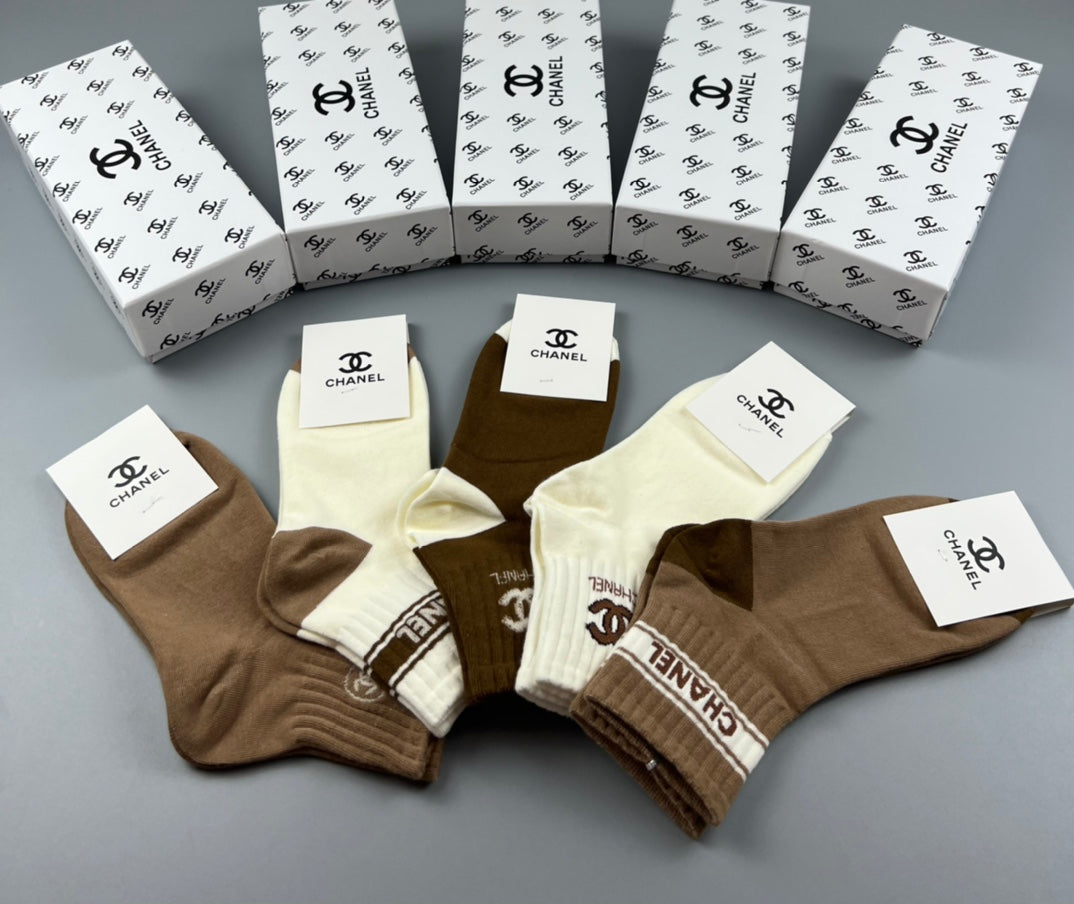 Chanel inspired Socks