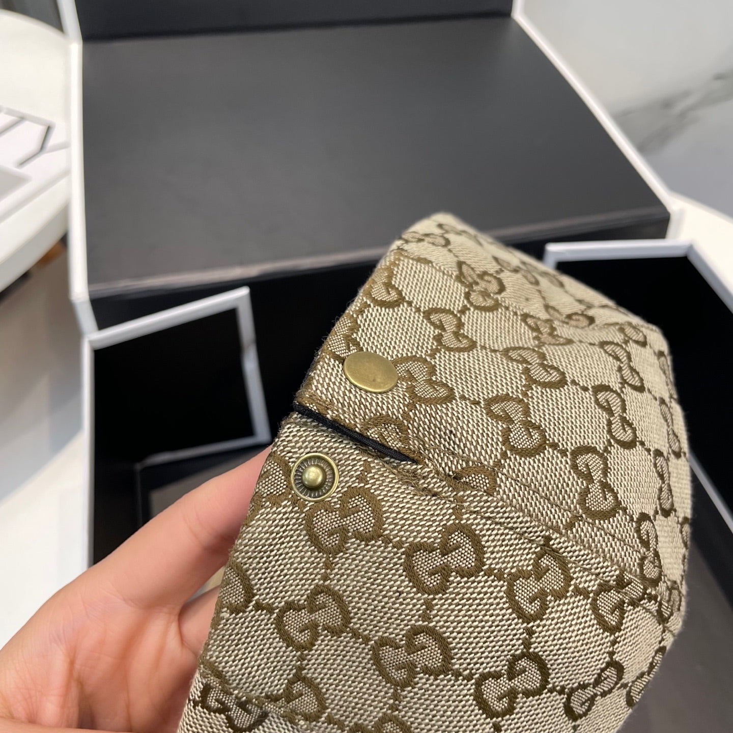 Gucci inspired Forward Cap