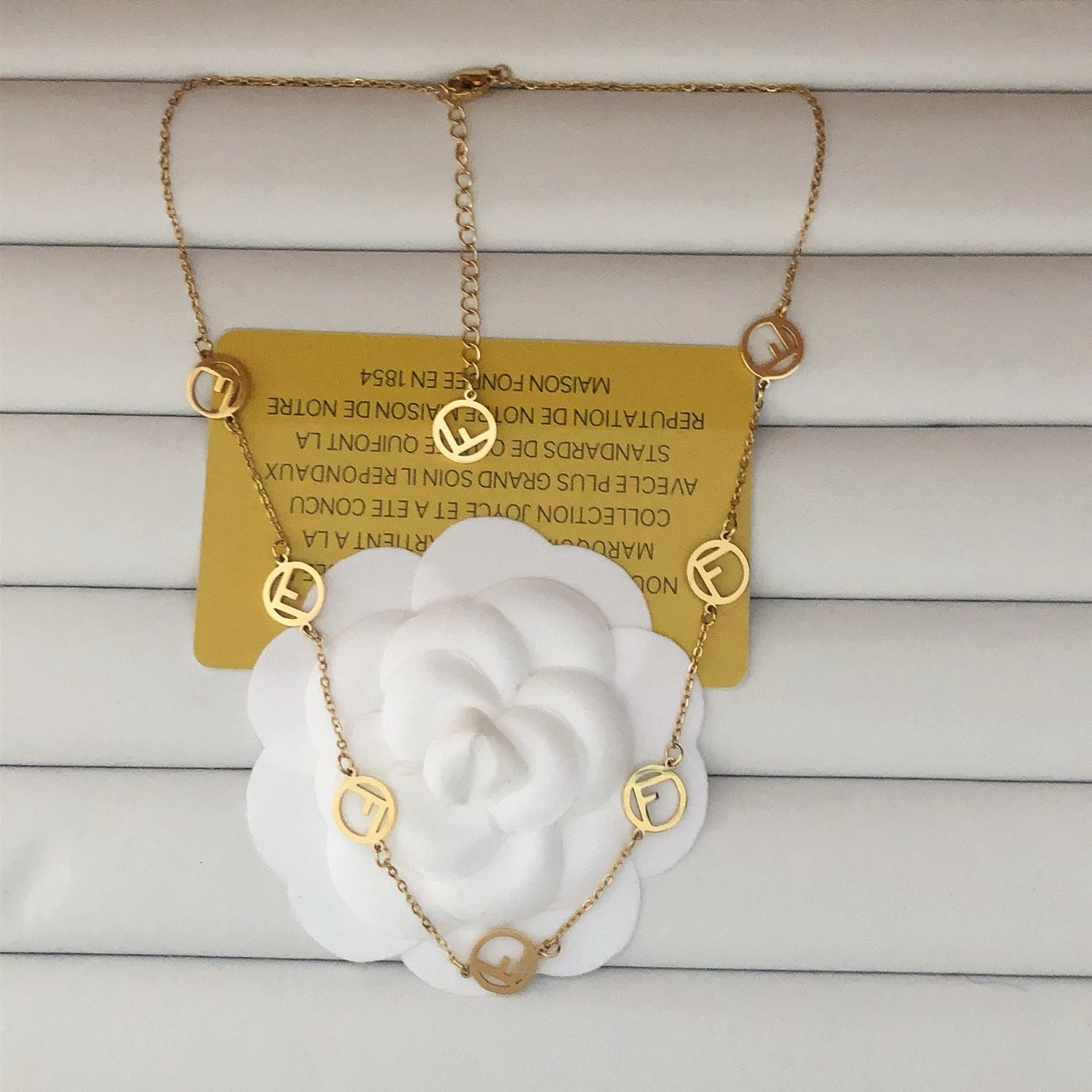 Fendi inspired Jewelry