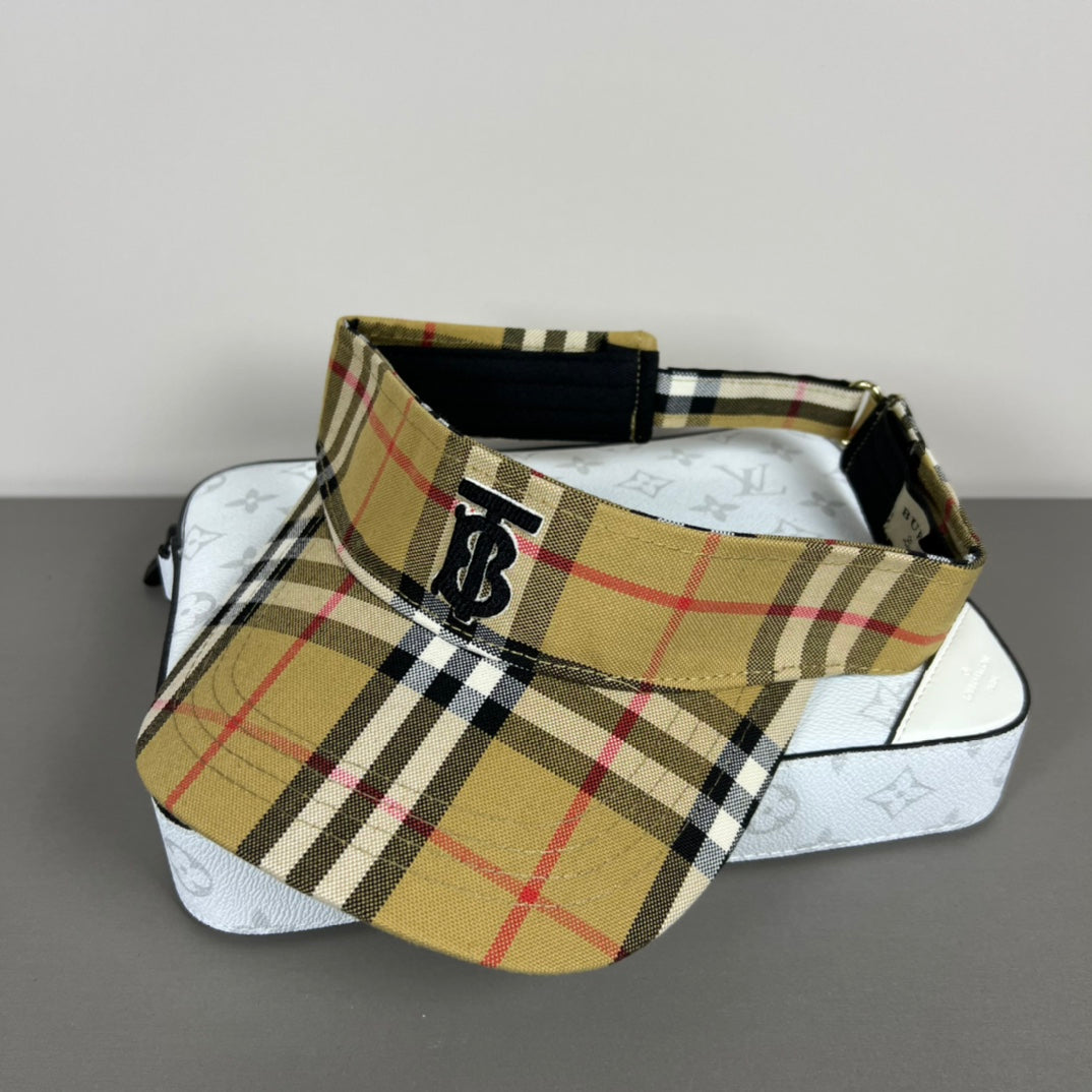 Burberry inspired Sunvisor