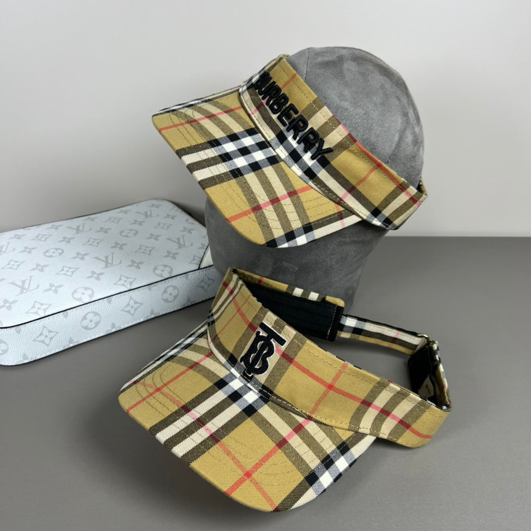 Burberry inspired Sunvisor