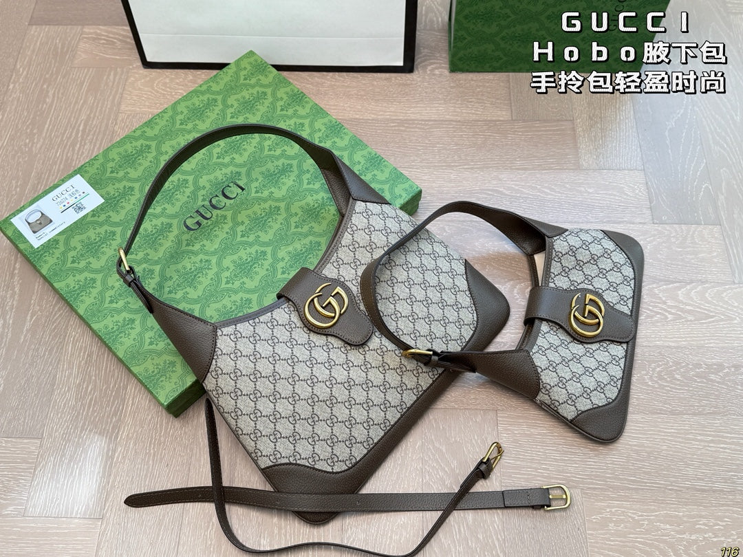 Gucci inspired Hobo shoulder Bag