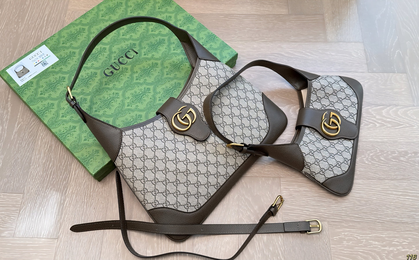 Gucci inspired Hobo shoulder Bag