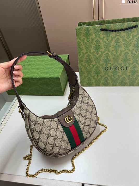 Gucci inspired Cresent Handbag