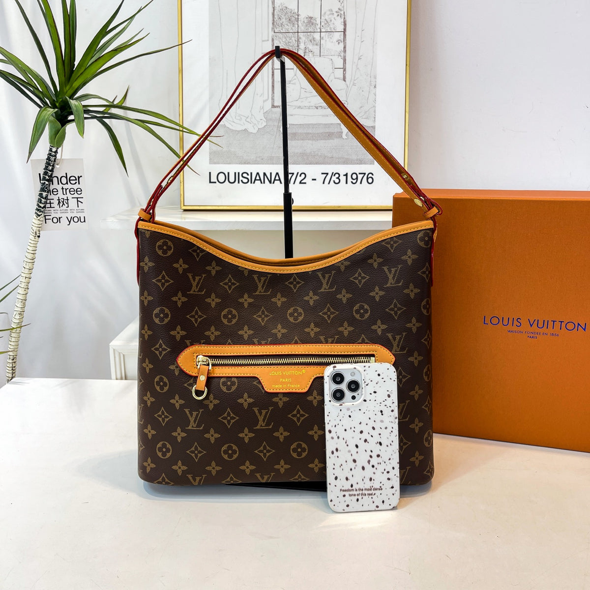 LV inspired handbag