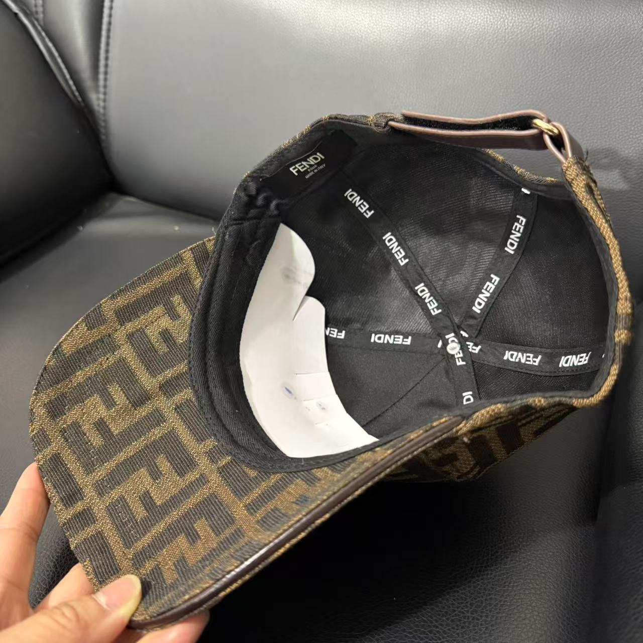 Fendi inspired baseball