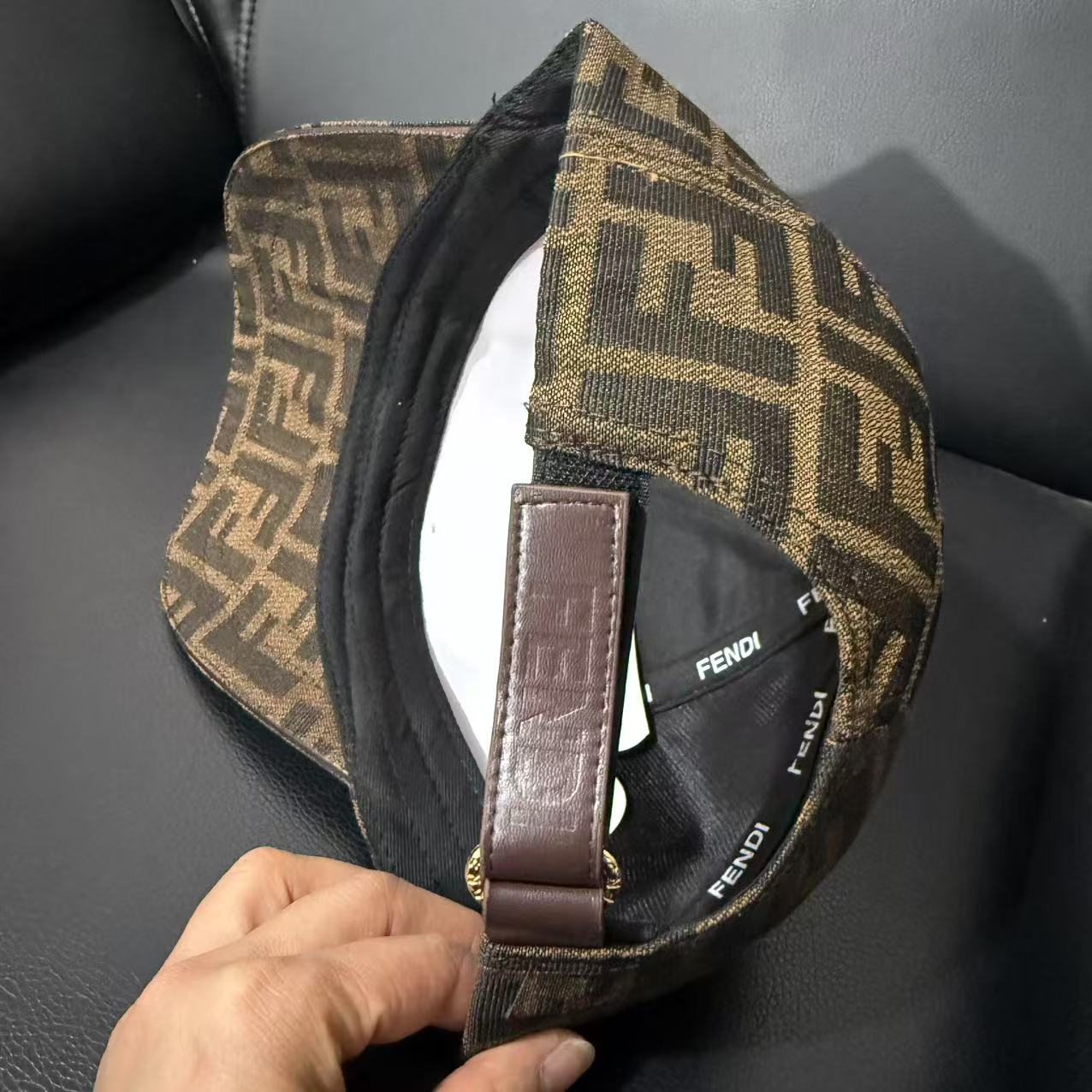 Fendi inspired baseball