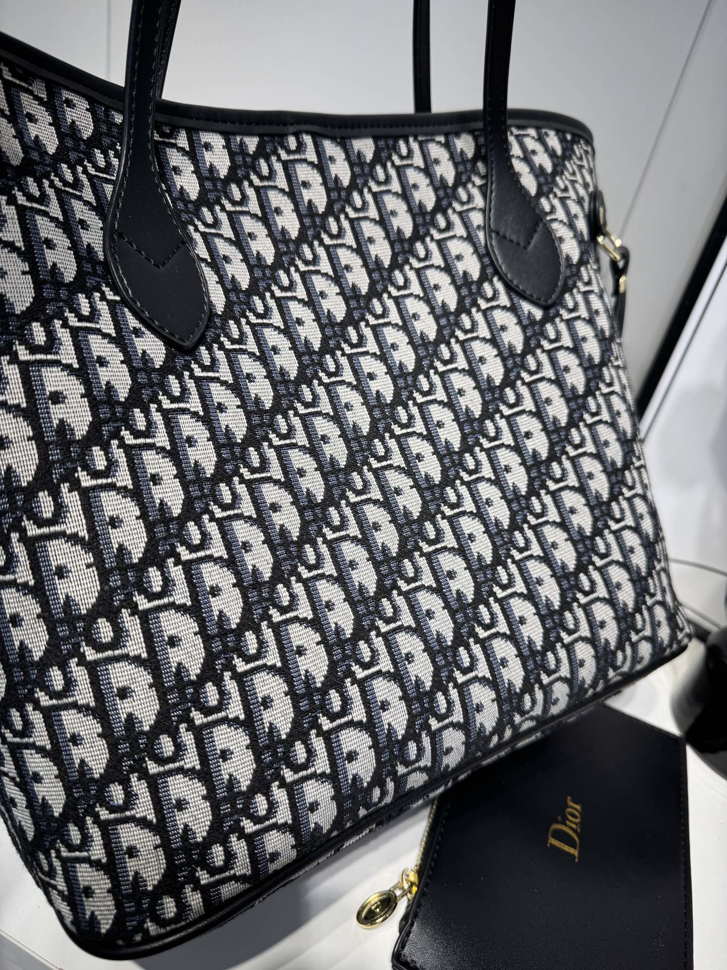 Christian Dior monogram inspired Tote Bags