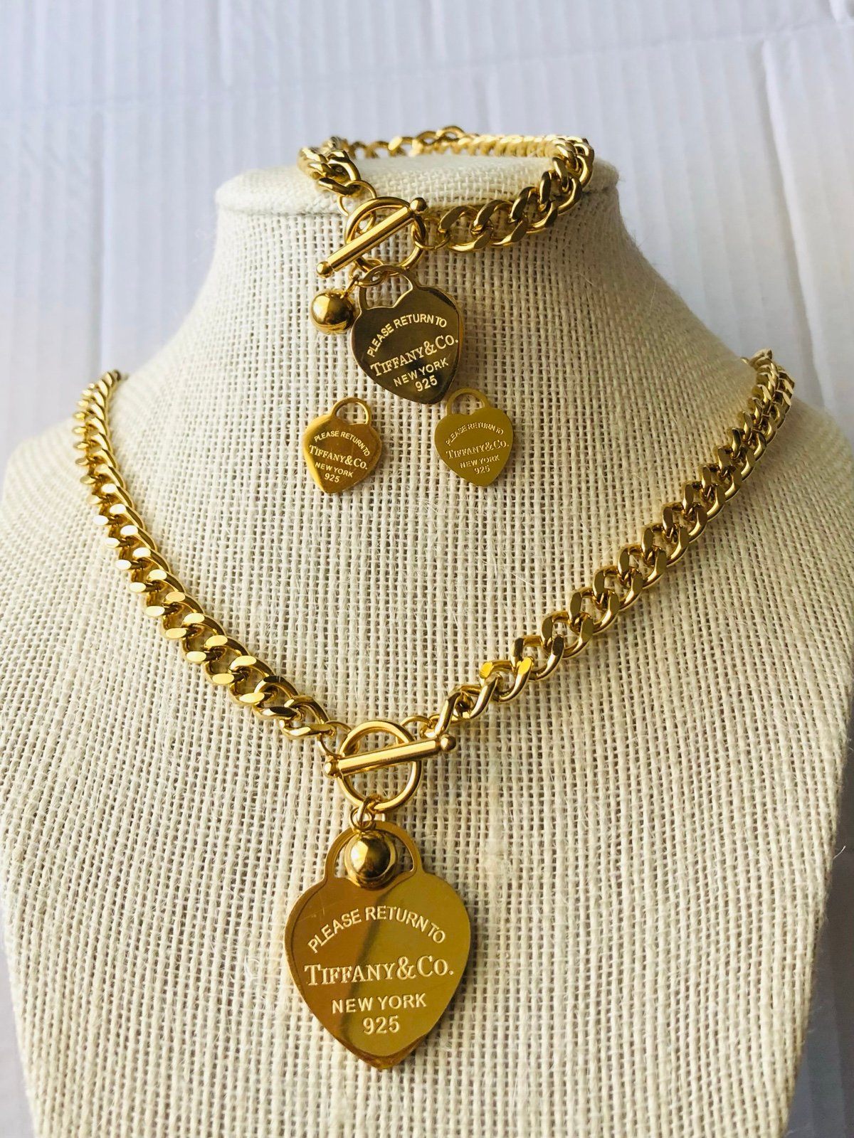 Tiffany inspired Figaro Jewelry