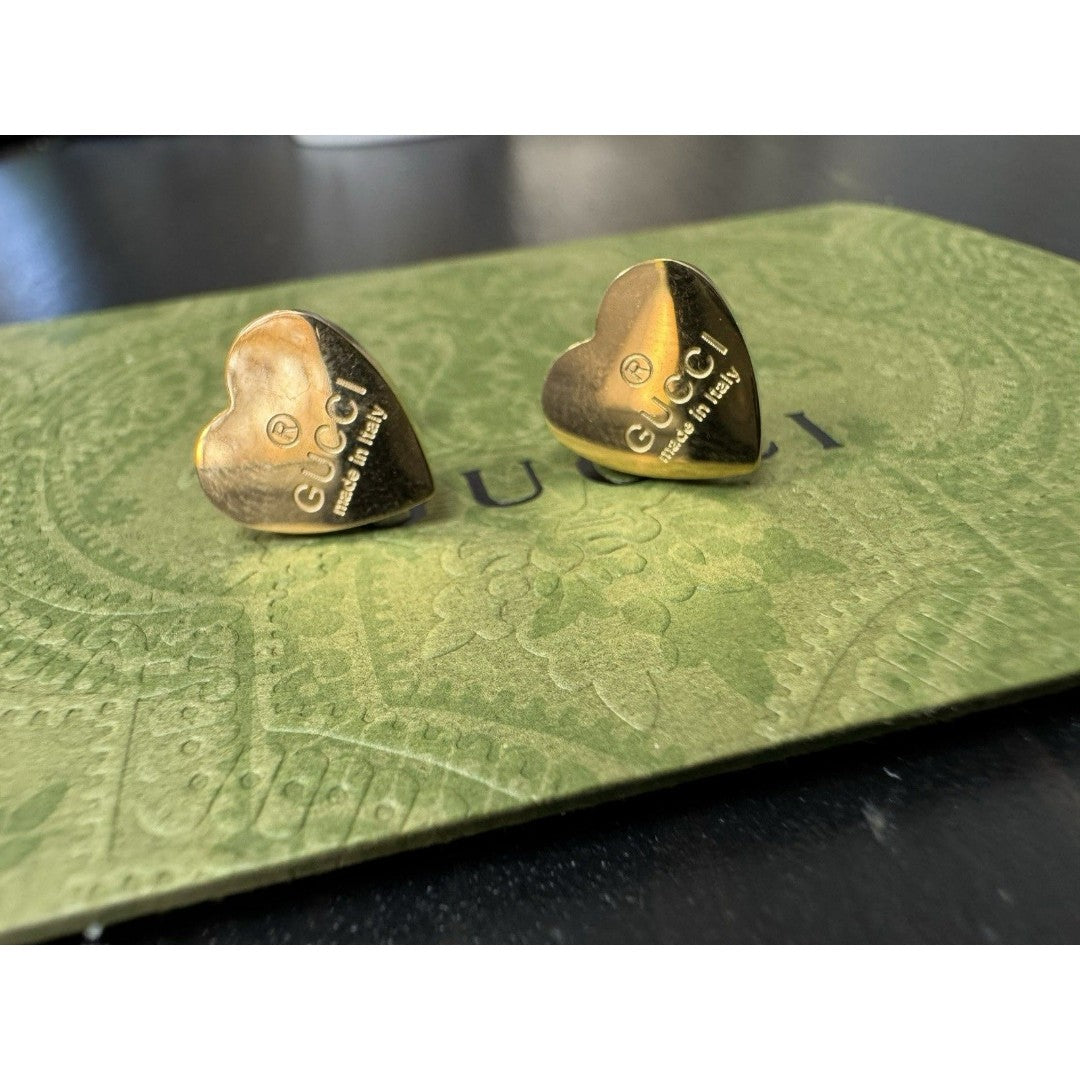 Gucci inspired heart shape Earrings